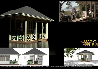 Concepts / Set Design / Illustrations - The Magic of Belle Isle - 2012