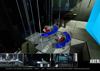 Concepts / Set Design / Illustrations - Arena - 2011